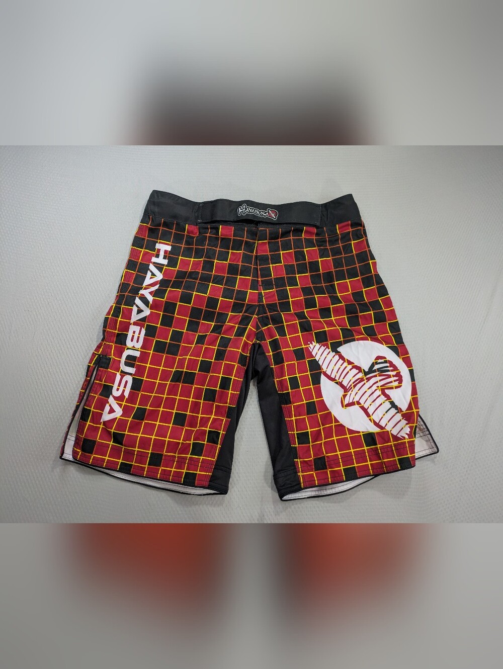 Hayabusa Shorts Men's 34 Jiu Jitsu MMA Rolling Grappling Muay Thai Hawk